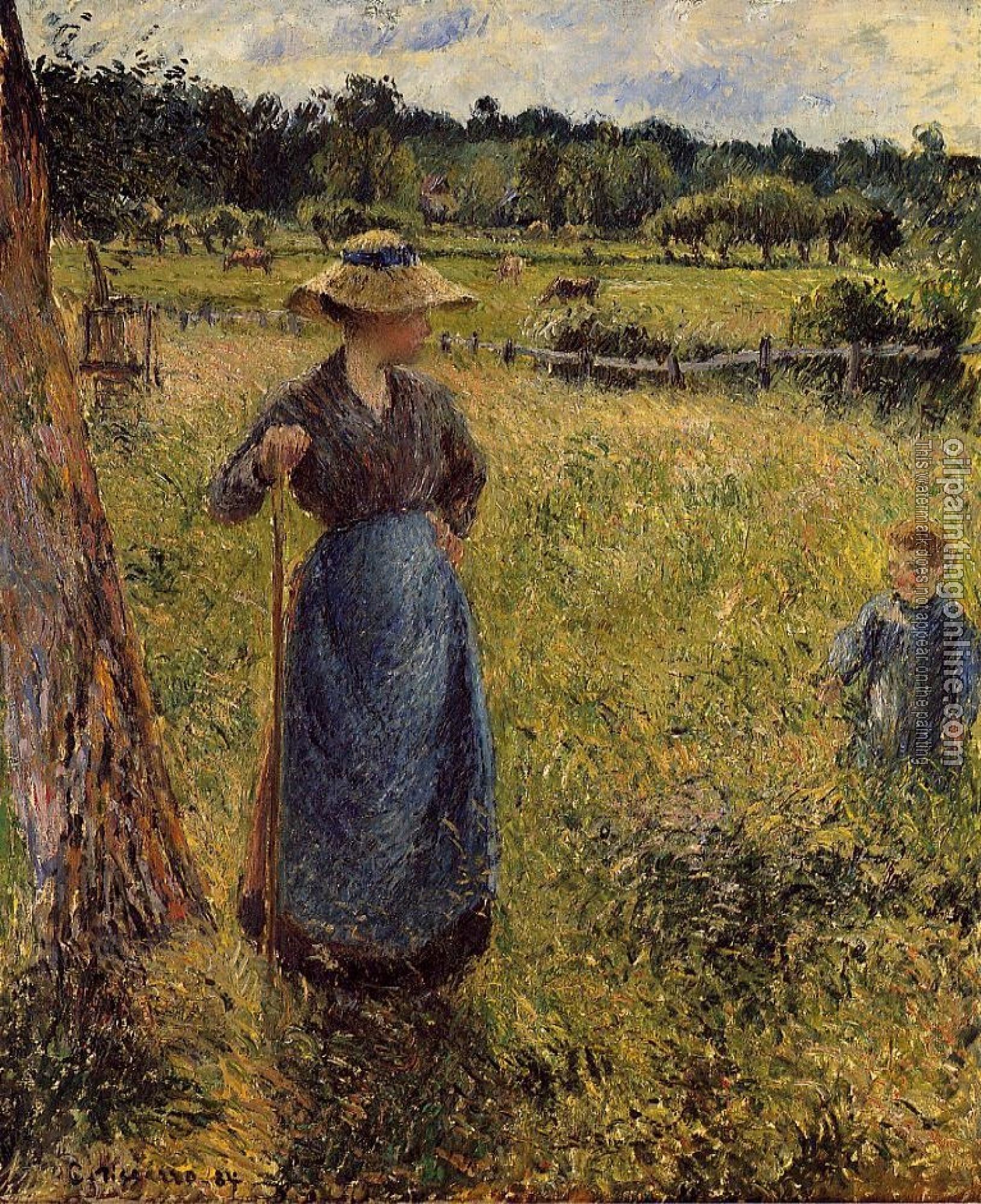 Pissarro, Camille - The Tedder